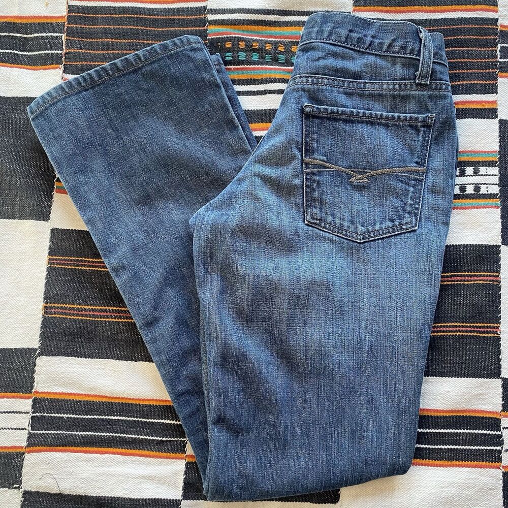 Cruel Girl By Rocky Mountain Slim Low Rise Flare Jeans. Size 5 Regular. 27/31